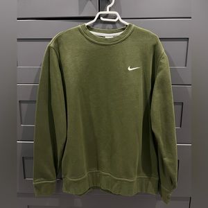 Green Nike crewneck
